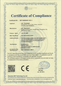 Certificate CE